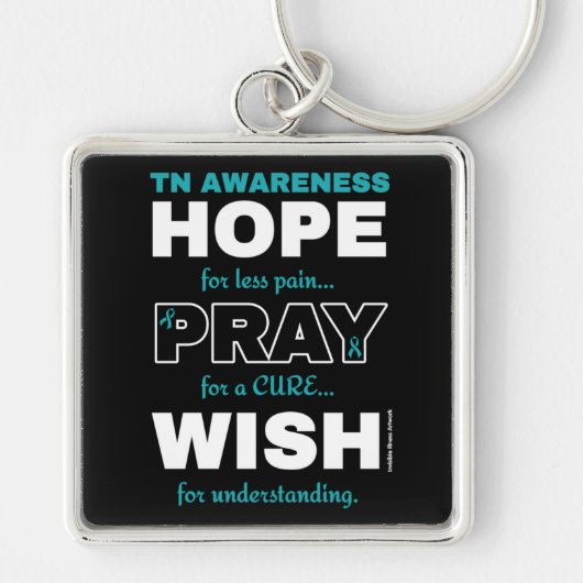 Hope Pray Wish... TN Sleutelhanger (Voorkant)
