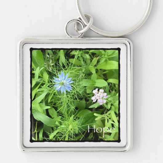 Hope Premium Square Sleutelhanger (Voorkant)