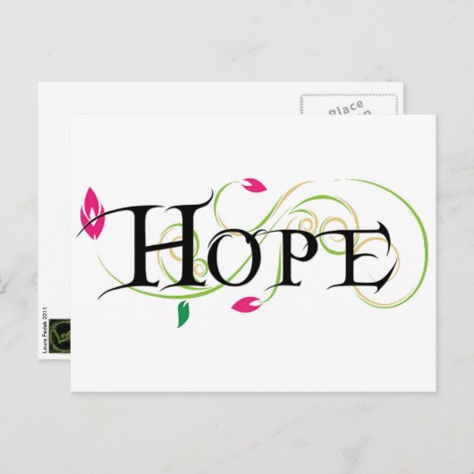 Hope Products Briefkaart (Voorkant / Achterkant)