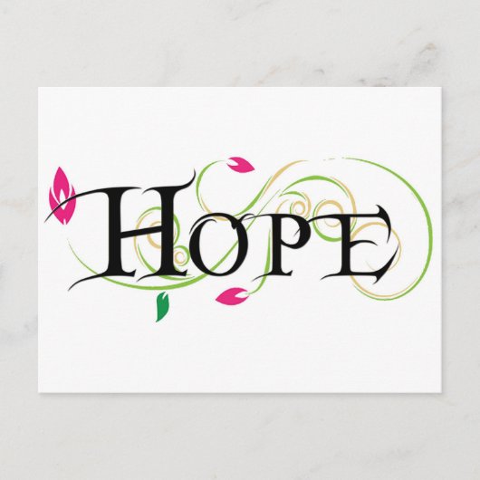 Hope Products Briefkaart (Voorkant)