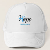 HOPE / PROSTAATKANKER / BEWUSTZIJN UNISEX TRUCKER PET (Voorkant)