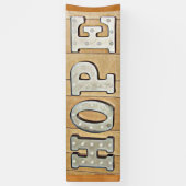 HOPE-protestbanner of -bordbord Spandoek (Verticaal)