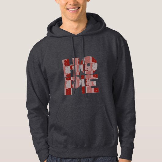 HOPE Red Hoodie (Voorkant)