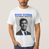 Hope - Rishi Sunak T-shirt (Voorkant)