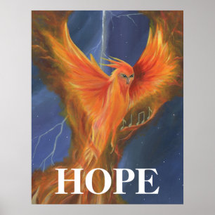 Hope Rising Phoenix Poster