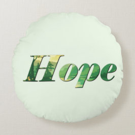Hope. Rond Kussen
