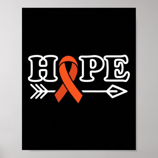 Hope RSD CRPS Complex Regional Pain Syndrome Aware Poster (Voorkant)