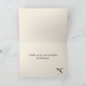 Hope Ruby-throated Hummingbird Card Kaart (Binnen)