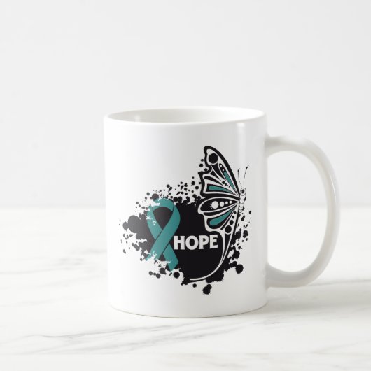 Hope Scleroderma Butterfly Koffiemok (Rechts)