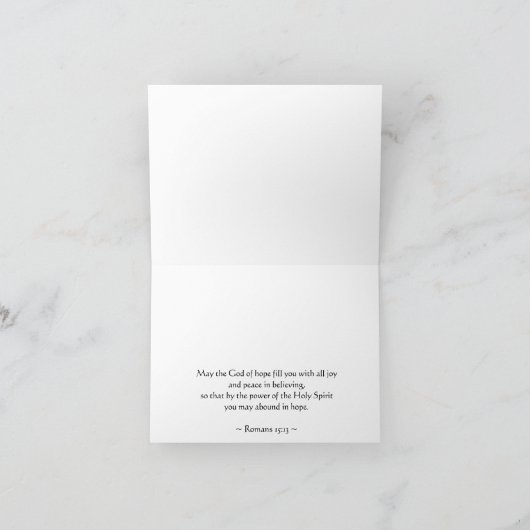 HOPE Scripture Note Kaart (Binnen)