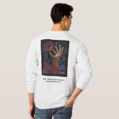 Hope - Sickle Cell Art T-shirt (Achterkant volledig)