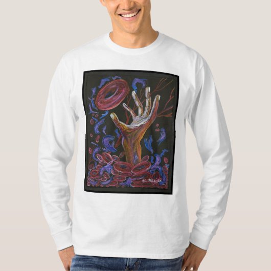 Hope - Sickle Cell Art T-shirt (Voorkant)