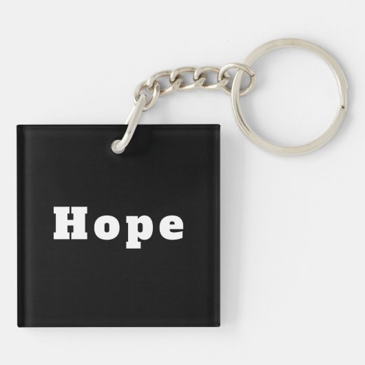 Hope Sleutelhanger (Achterkant)