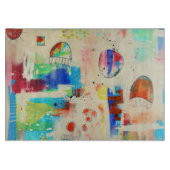 Hope Soaring 11 x 8 Glass Cutting Board Snijplank (Voorkant)