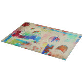 Hope Soaring 11x8 deco Glass Cutting Board Snijplank (Hoek)