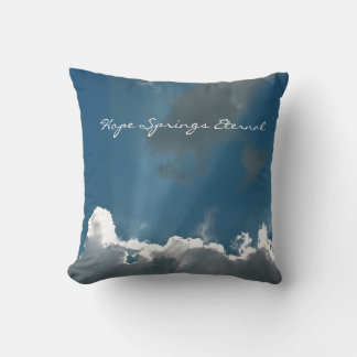 Hope Springs Eternal Card Kussen