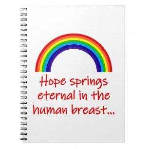 Hope Springs Eternal Notitieboek
