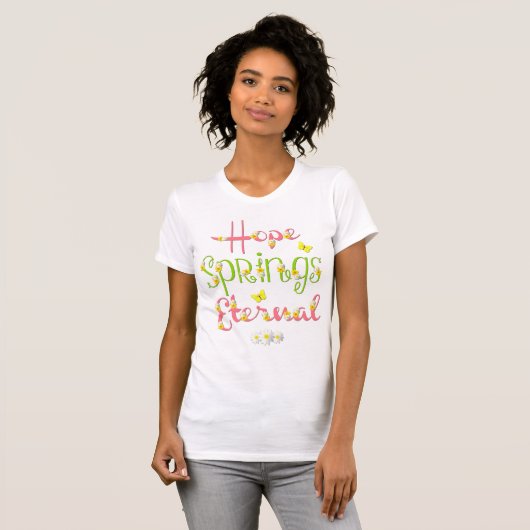Hope Springs Eternal - Spring Fever Daisy T-shirt (Voorkant volledig)