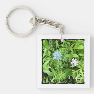 Hope Square Acryl Sleutelhanger
