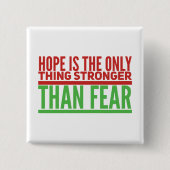 Hope - Square Button (Voorkant)