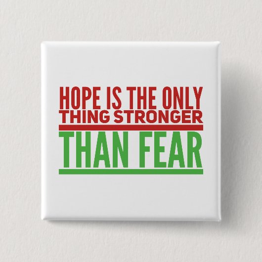 Hope - Square Button (Voorkant)