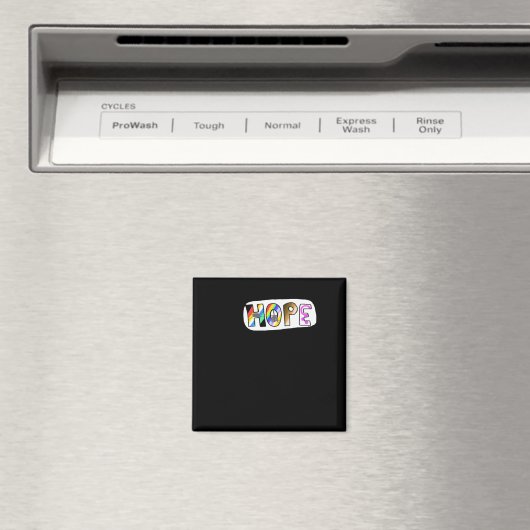 Hope Sticker Magneet (Insitu (Vaatwasser))