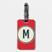 Hope Style Lincoln Portret Bagagelabel (Achterkant verticaal)