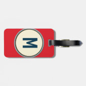 Hope Style Lincoln Portret Bagagelabel (Achterkant horizontaal)