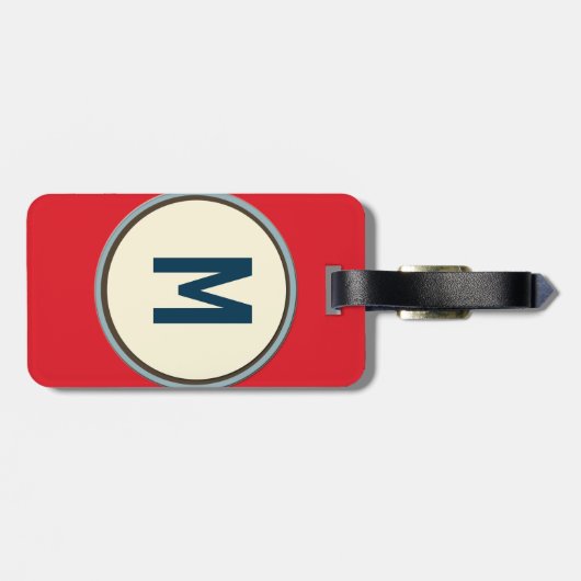 Hope Style Lincoln Portret Bagagelabel (Achterkant horizontaal)