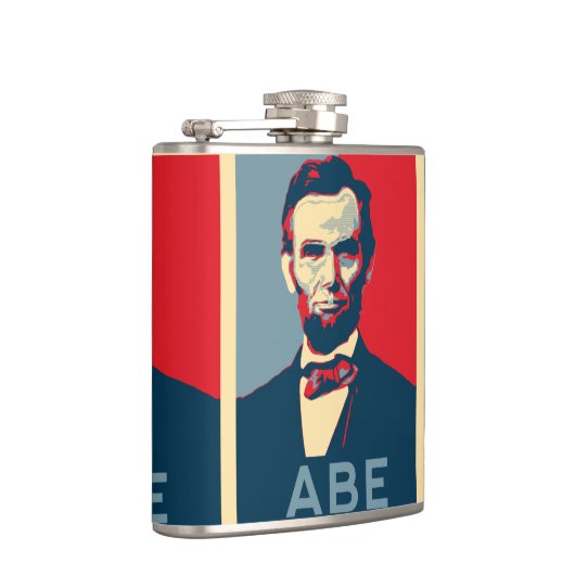 Hope Style Lincoln Portret Heupfles (Rechts)