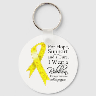 Hope Support Cure I Draag een lint - Ewing Sarcoma Sleutelhanger