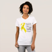 Hope Support Cure I Draag een lint - Ewing Sarcoma T-shirt (Voorkant volledig)