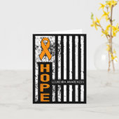 Hope Support Team Leukemiebewustzijn Amerika Usa Kaart (Gele Bloem)