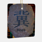 Hope-symbool Keramisch Ornament (Rechts)