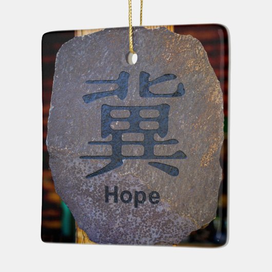 Hope-symbool Keramisch Ornament (Links)