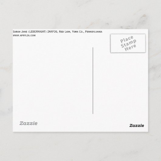 Hope Takes Flight Briefkaart (Achterkant)