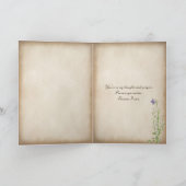 HOPE-tekst in steen gehouwen Kaart (Binnen)