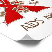 Hope telt 3 AIDS Poster (Hoek)