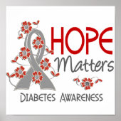 Hope telt 3 diabetes poster (Voorkant)