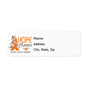 Hope telt 3 multiple sclerose etiket