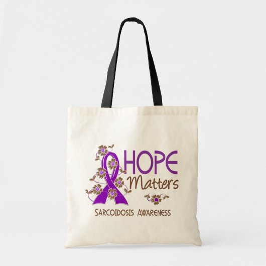 Hope telt 3 Sarcoidose Tote Bag (Voorkant)