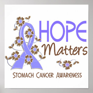Hope telt 3 Stomach Cancer Poster