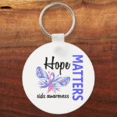 Hope telt Butterfly SIDS Sleutelhanger (Voorkant)