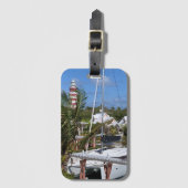 Hope Town Lighthouse Bagagelabel (Voorkant (verticaal))