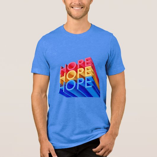 Hope Tri-Blend Shirt (Voorkant)