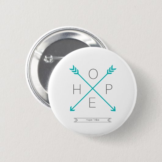 Hope Tribe - Mental Health Awareness - Button (Voorkant /achterkant)