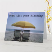 HOPE UW BIRTHDAY IS ZO DAG ALS BIJ ELK KAART (Gele Bloem)