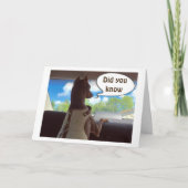 HOPE UW CHRISTMAS IS "ZO SPECIAAL ALS U" FEESTDAGEN KAART (Voorkant)