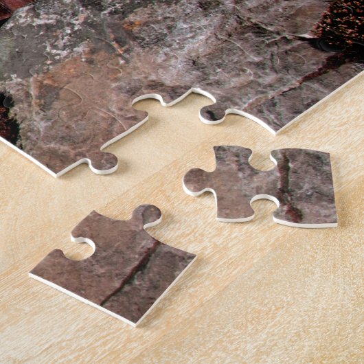 Hope Valley Autumn Mist Jigzaag Puzzle Legpuzzel (Zijkant)