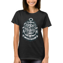 Hope verankert de ziel - Love Healing T-Shirt